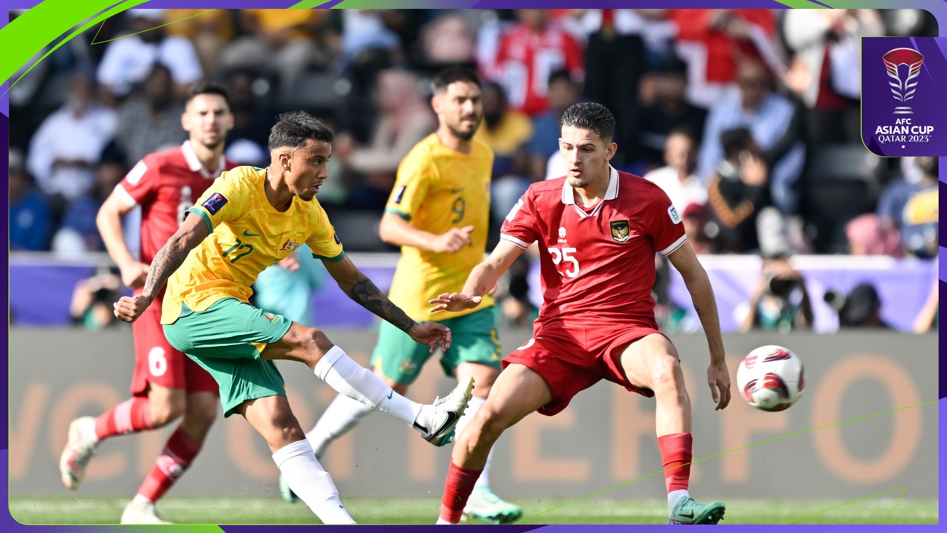 Australia có chiến thắng thuyết phục trước Indonesia. Ảnh: AFC Australia có chiến thắng thuyết phục trước Indonesia. Ảnh: AFC