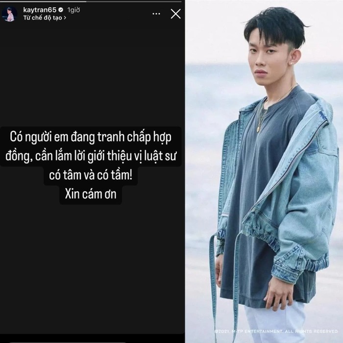 Showbiz giải trí 21/6: Sơn Tùng có động thái lạ ngay lúc Kay Trần tìm luật sư, Mạnh Trường báo tin trọng đại - Ảnh 1 Showbiz giải trí 21/6: Sơn Tùng có động thái lạ ngay lúc Kay Trần tìm luật sư, Mạnh Trường báo tin trọng đại - Ảnh 1