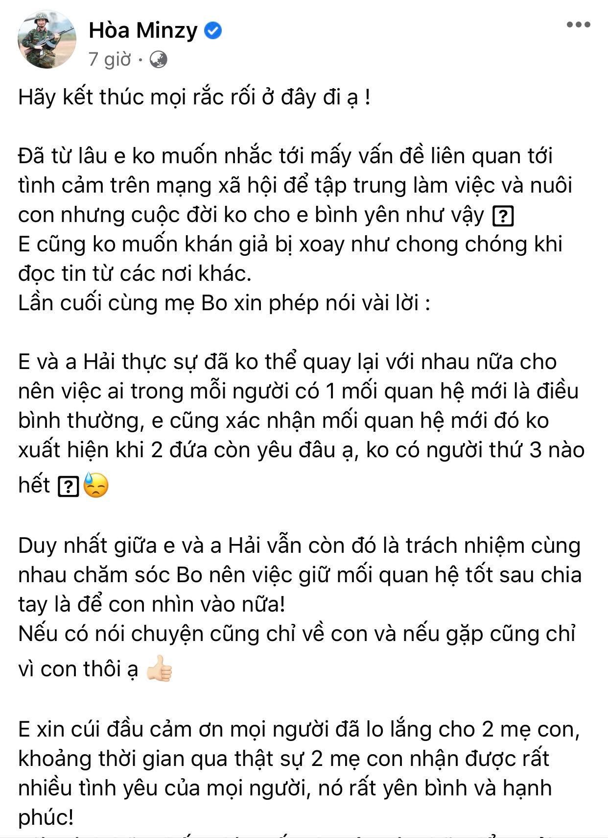 Hòa Minzy trắng đêm viết lời đoạn tuyệt chuyện tình với thiếu gia Minh Hải - Ảnh 1 Hòa Minzy trắng đêm viết lời đoạn tuyệt chuyện tình với thiếu gia Minh Hải - Ảnh 1