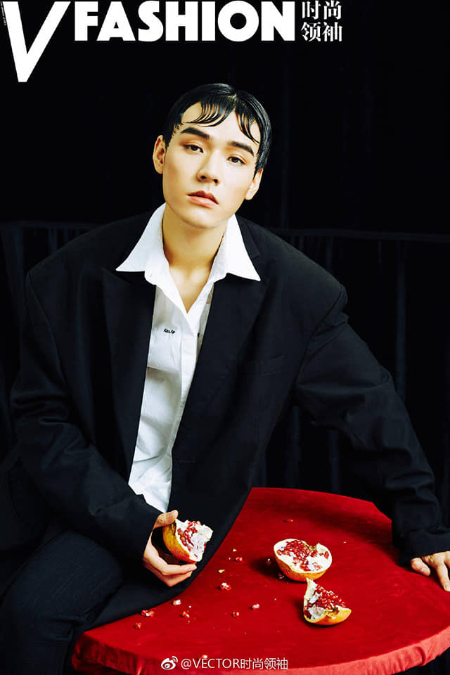 Cung Tuấn và loạt mỹ nam Cbiz bị 'phong ấn' nhan sắc vì một kiểu tóc - Ảnh 6 Cung Tuấn và loạt mỹ nam Cbiz bị 'phong ấn' nhan sắc vì một kiểu tóc - Ảnh 6