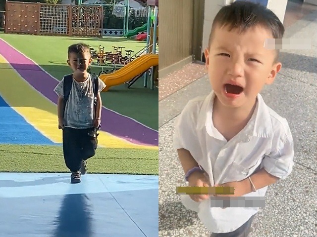 Bé trai đi học ngày nào cũng nước mắt đầm đìa vì ông làm hiệu trưởng, mẹ làm hiệu phó, bà làm căng tin