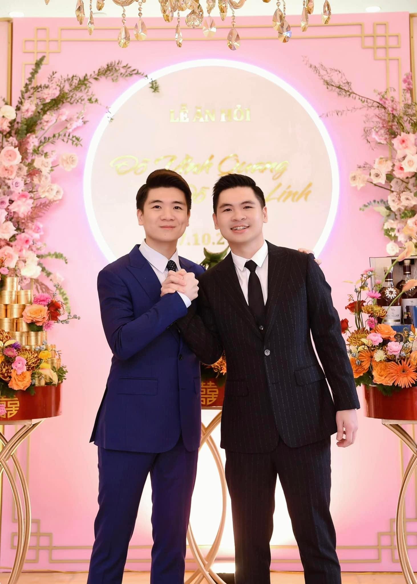 Hai con trai nhà bầu Hiển.