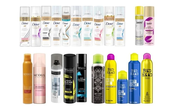 Dầu gội khô Dove, Nexxus, Suave, TIGI (Rockaholic và Bed Head) và TRESemme bị thu hồi. Dầu gội khô Dove, Nexxus, Suave, TIGI (Rockaholic và Bed Head) và TRESemme bị thu hồi.
