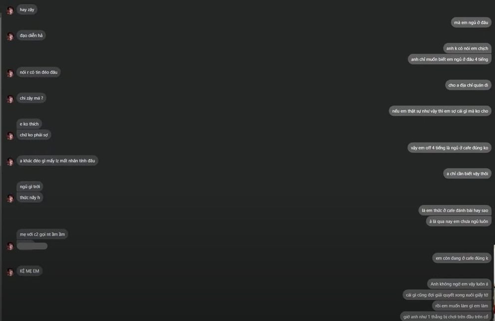 Đoạn tin nhắn giữa Hy Nam và vợ khiến CDM bức xúc thay anh chàng.