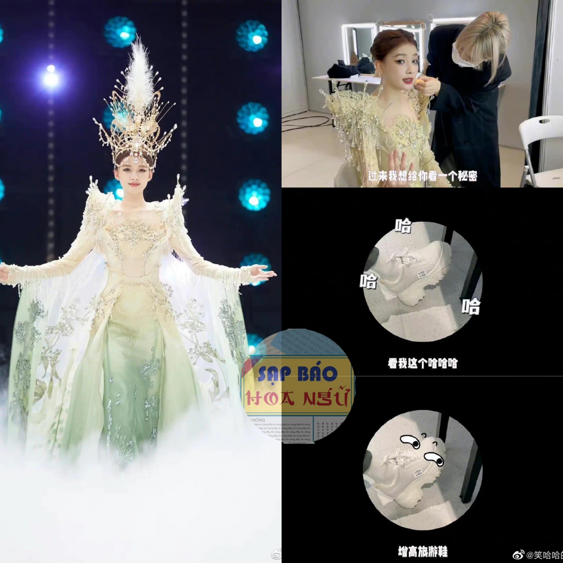 Tôn Di tiết lộ bí mật trong tạo hình đêm trao giải Kim Ưng