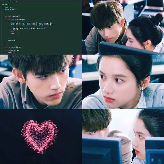 Những khoảnh khắc ngọt ngào của cặp đôi Lý Tuân, Chu Vận trong 'Chiếu sáng anh, sưởi ấm em'.