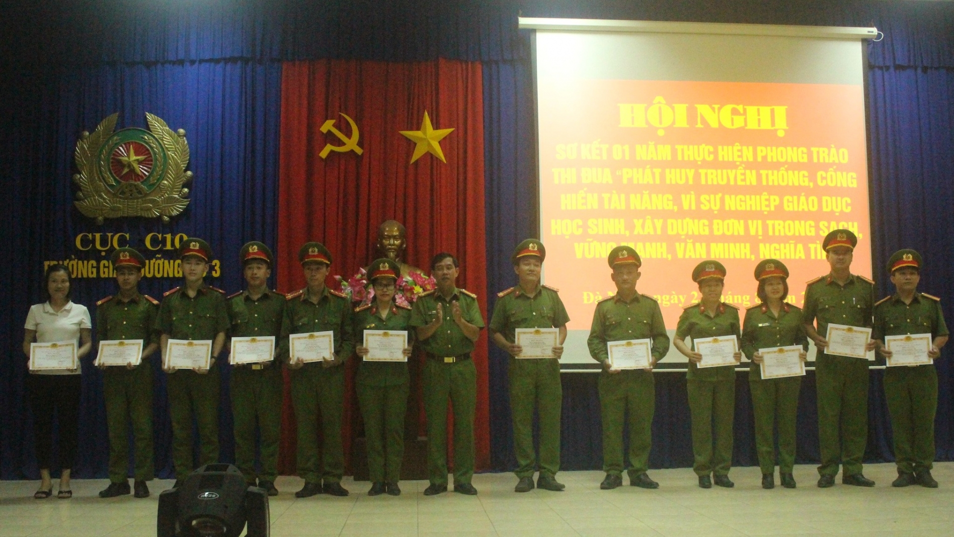 Trường Giáo Dưỡng số 3 đã đạt được nhiều thành tích trong năm qua.