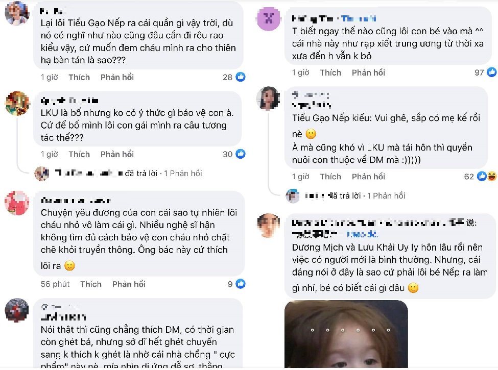 Bố Lưu Khải Uy lại lôi cháu nội vào chuyện con trai có người mới - Ảnh 1