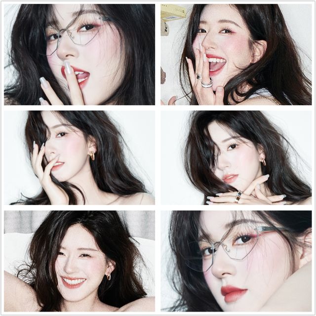 Biểu cảm gương mặt cũng đơn điệu của người đẹp.