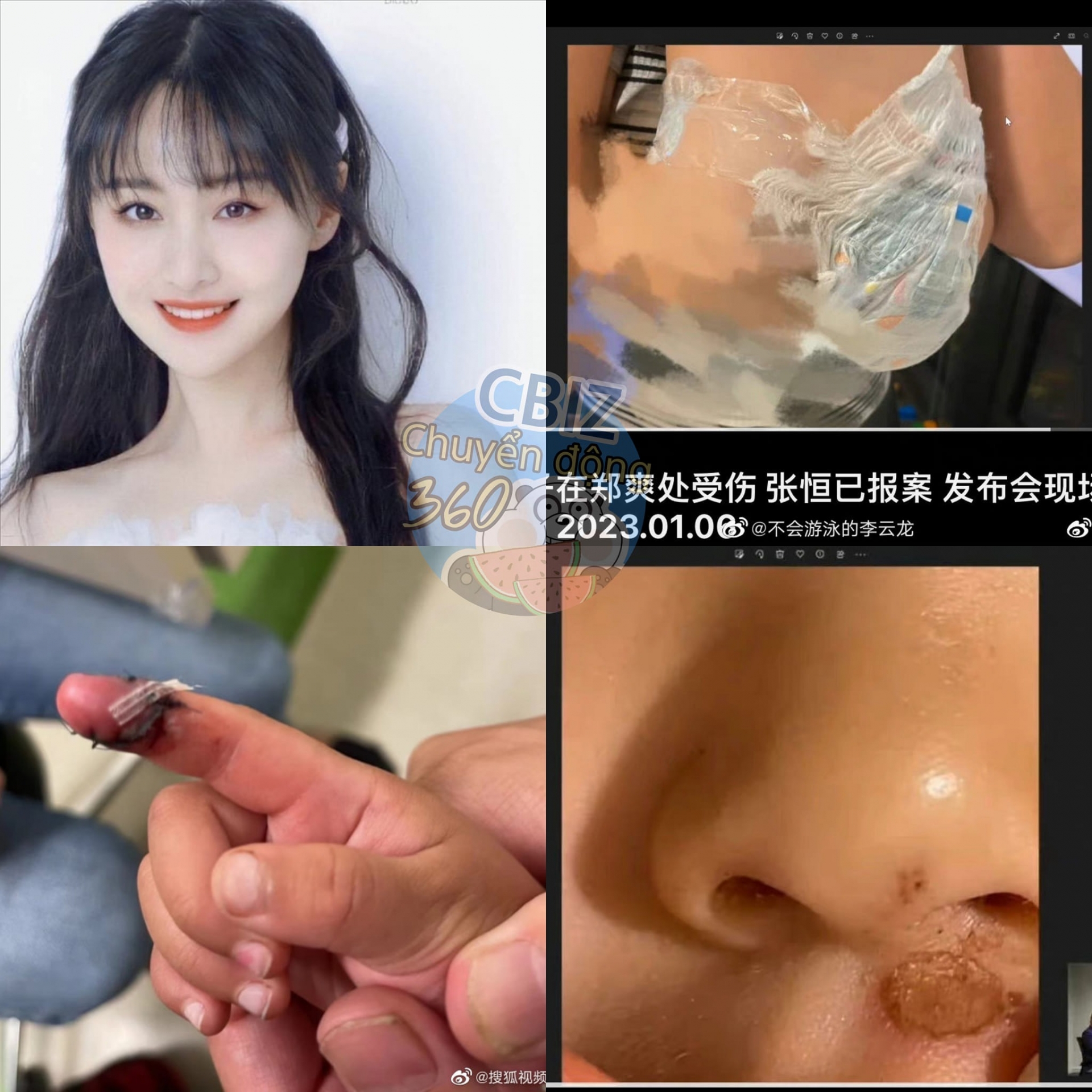 Trịnh Sảng bị Trương Hằng tố cáo ngược đãi con.