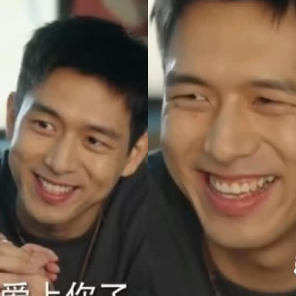 Còn đâu là biểu cảm vô cùng đáng yêu của Lý Hiện khi đóng chung phim với Lưu Diệc Phi.