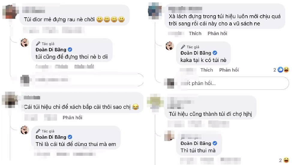 Chất chơi như Đoàn Di Băng, mang túi hiệu gần 100 triệu đi đựng rau củ 3 Chất chơi như Đoàn Di Băng, mang túi hiệu gần 100 triệu đi đựng rau củ 3