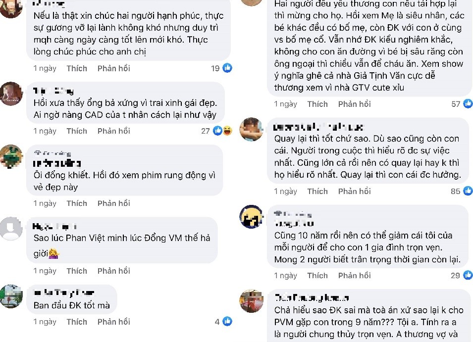 CDM thấy vui mừng trước màn tái hợp của Đổng Khiết và Phan Việt Minh. Ảnh chụp màn hình CDM thấy vui mừng trước màn tái hợp của Đổng Khiết và Phan Việt Minh. Ảnh chụp màn hình