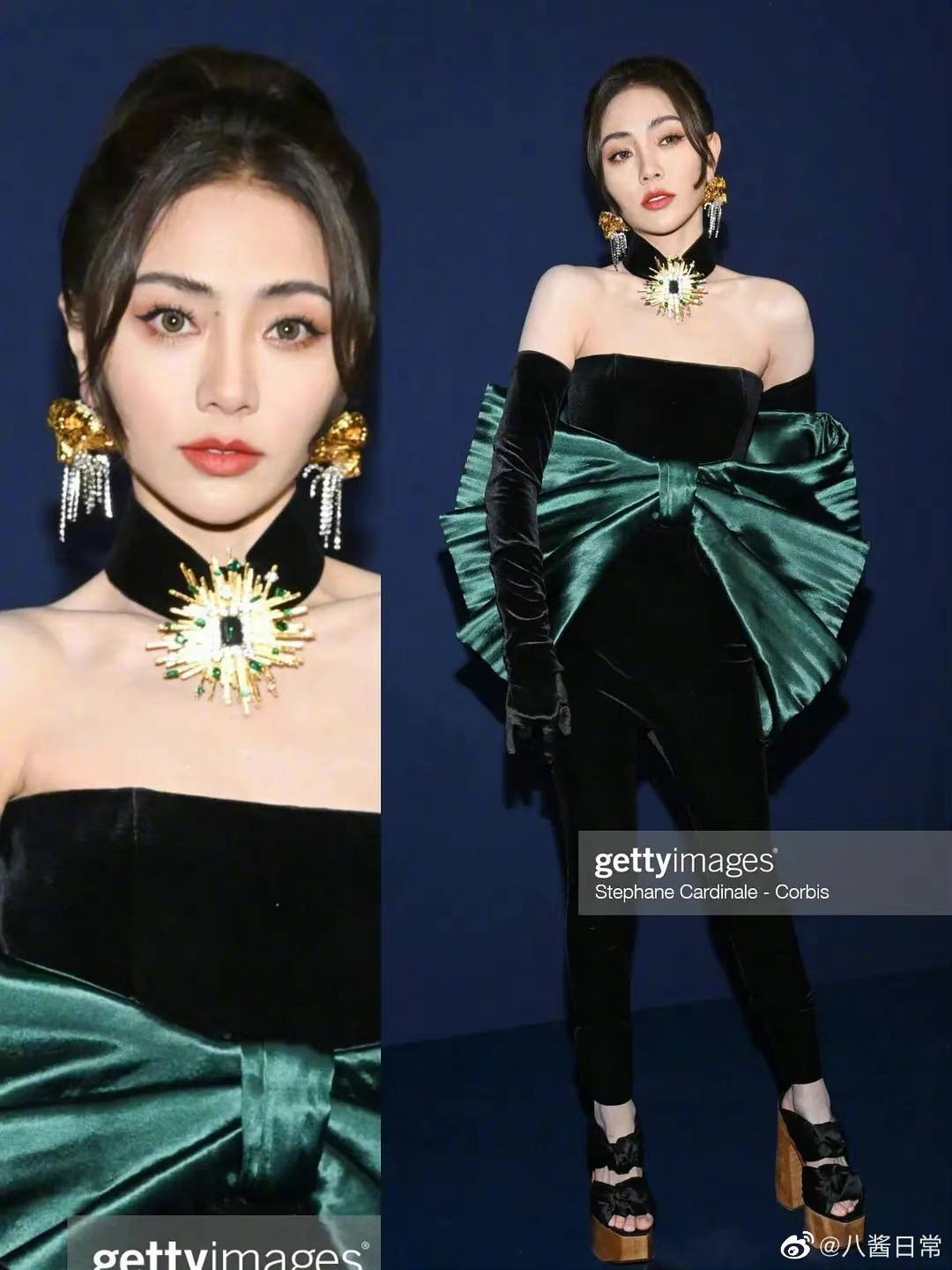 Rapper Tạ Khả Dần đẹp sắc sảo dưới ống kính của 'hung thần' Getty. Đặc biệt, Outfit độc lạ của cô nàng được khen là cuốn hút, ấn tượng.