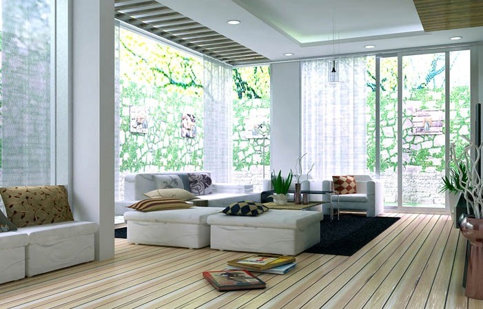 Một căn phòng quá nhiều ánh sáng tự nhiên thì dương khí vượng, người trong nhà nóng tính, hay cãi nhau. Ảnh minh họa: Internet