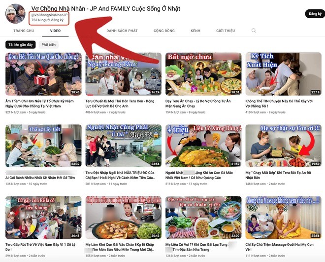 Nhưng hiện tại chỉ còn 753 nghìn người đăng ký. Ảnh chụp màn hình