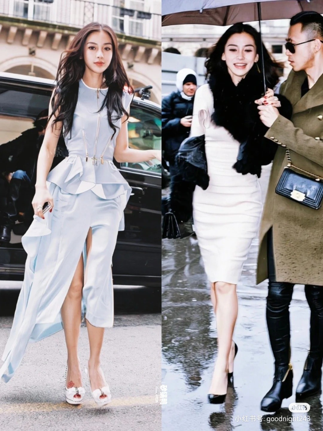 Thời trang dự sự kiện của Angela Baby thời ấy giản dị nhưng không kém lộng lẫy.