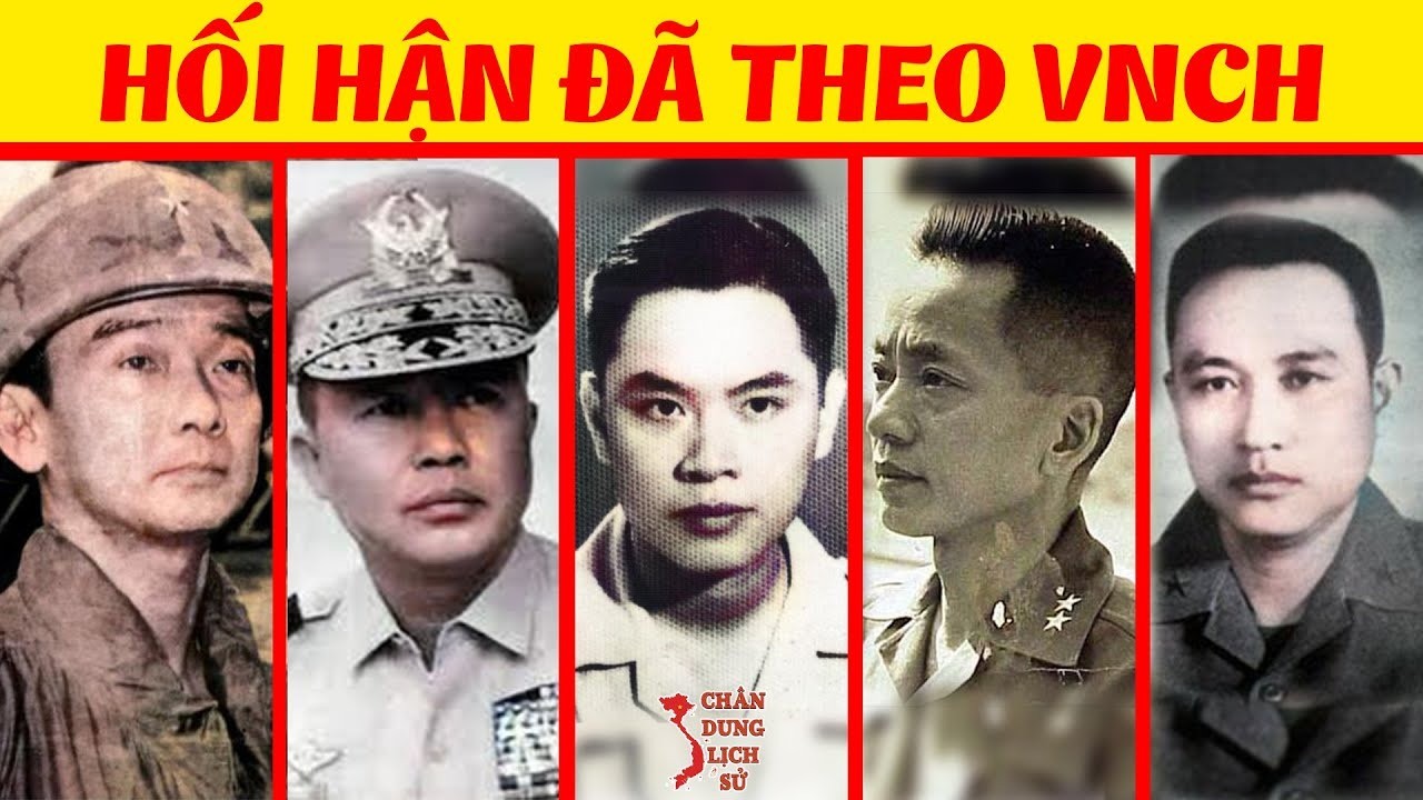 Từ trái qua phải: Lê Văn Hưng, Trần Văn Hai, Nguyễn Khoa Nam, Phạm Văn Phú, Lê Nguyên Vỹ.