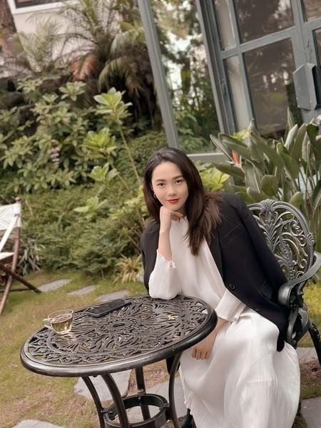 Mang bầu nhưng Minh Hằng vẫn giữ được vóc dáng và thần sắc vô cùng xinh đẹp. Ảnh: Internet