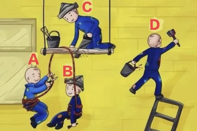 Theo bạn, ai là người ngu ngốc nhất trong bức tranh này?