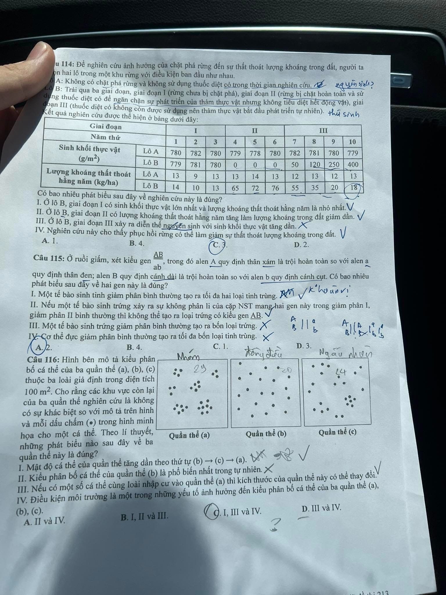 Đề thi THPT Quốc gia 2023 môn Sinh học tất cả các mã đề - Ảnh 16