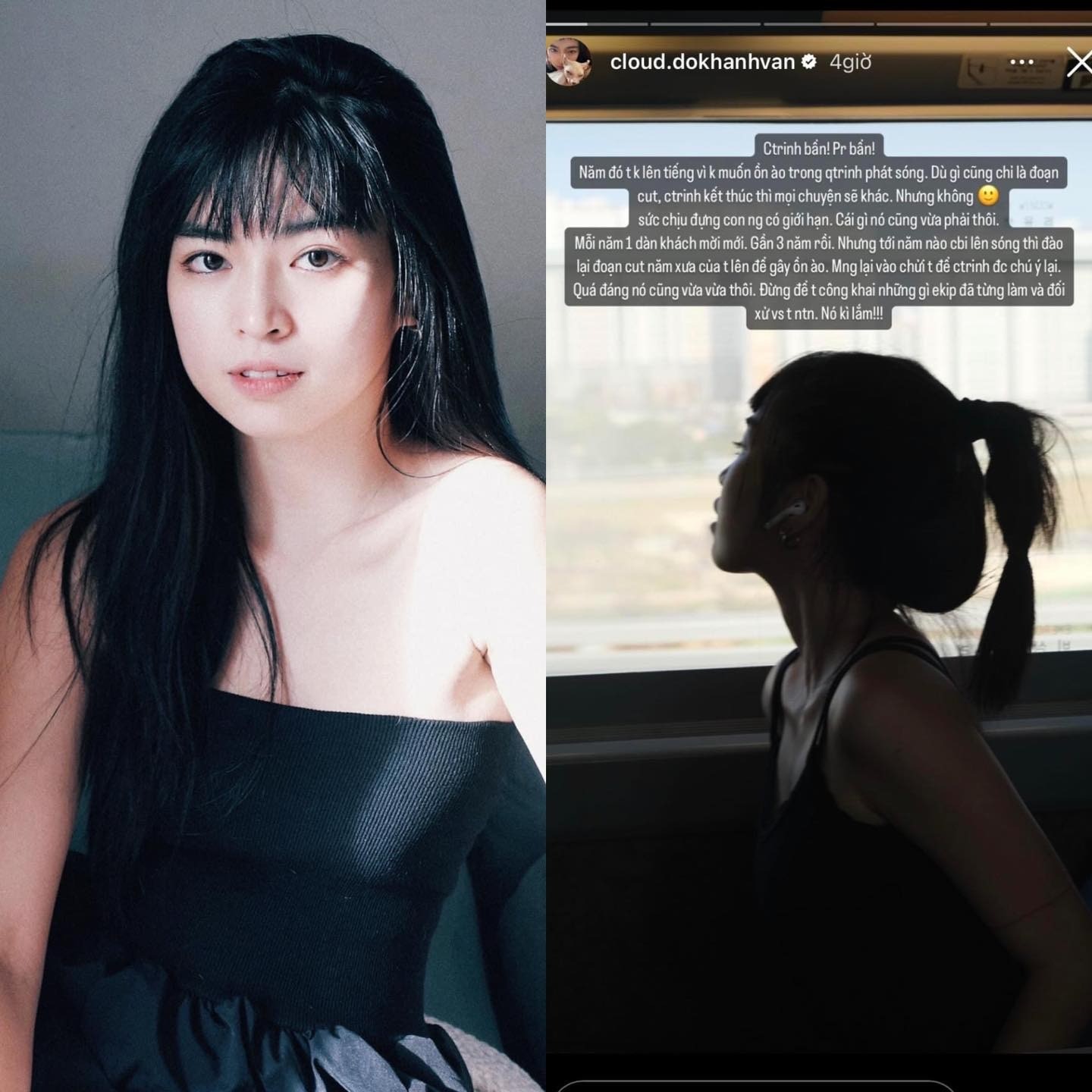 'Trà Long Mắt biếc' bức xúc tố chương trình cô tham gia 3 năm trước là 'chương trình bẩn'.