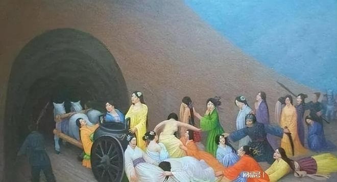 Nếu có thức ăn, nước uống, những người bị bồi táng có thể sống từ 3-5 ngày bên trong lăng mộ kín. Tuy nhiên, họ phải chịu sự giày vỏ cả thể xác lẫn tinh thần. Ảnh minh họa: Internet Nếu có thức ăn, nước uống, những người bị bồi táng có thể sống từ 3-5 ngày bên trong lăng mộ kín. Tuy nhiên, họ phải chịu sự giày vỏ cả thể xác lẫn tinh thần. Ảnh minh họa: Internet