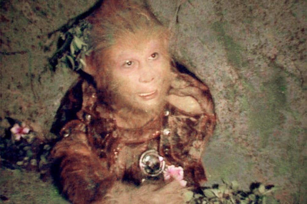 Nhưng khi con khỉ đá bị giam dưới chân Ngũ Hành Sơn, Bồ Đề Tổ Sư lại không đến cứu đồ đệ. Ảnh: Internet