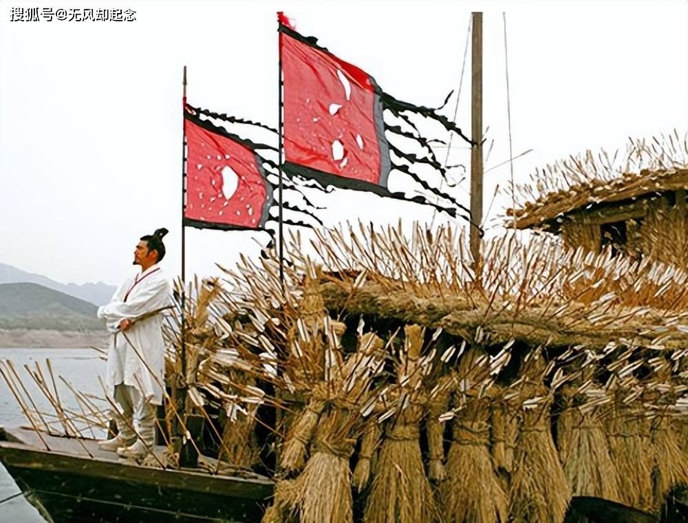 Kế 'thuyền cỏ mượn tên' đã giúp Gia Cát Lượng có được hàng chục ngàn mũi tên chỉ sau một đêm. Ảnh minh họa: Internet