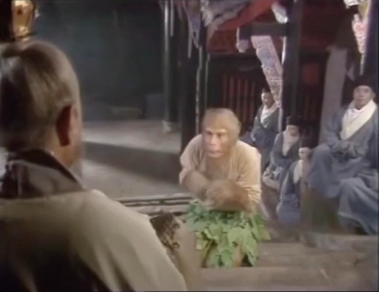 Tôn Ngộ Không đến bái sư Bồ Đề Tổ Sư. Ảnh: Internet