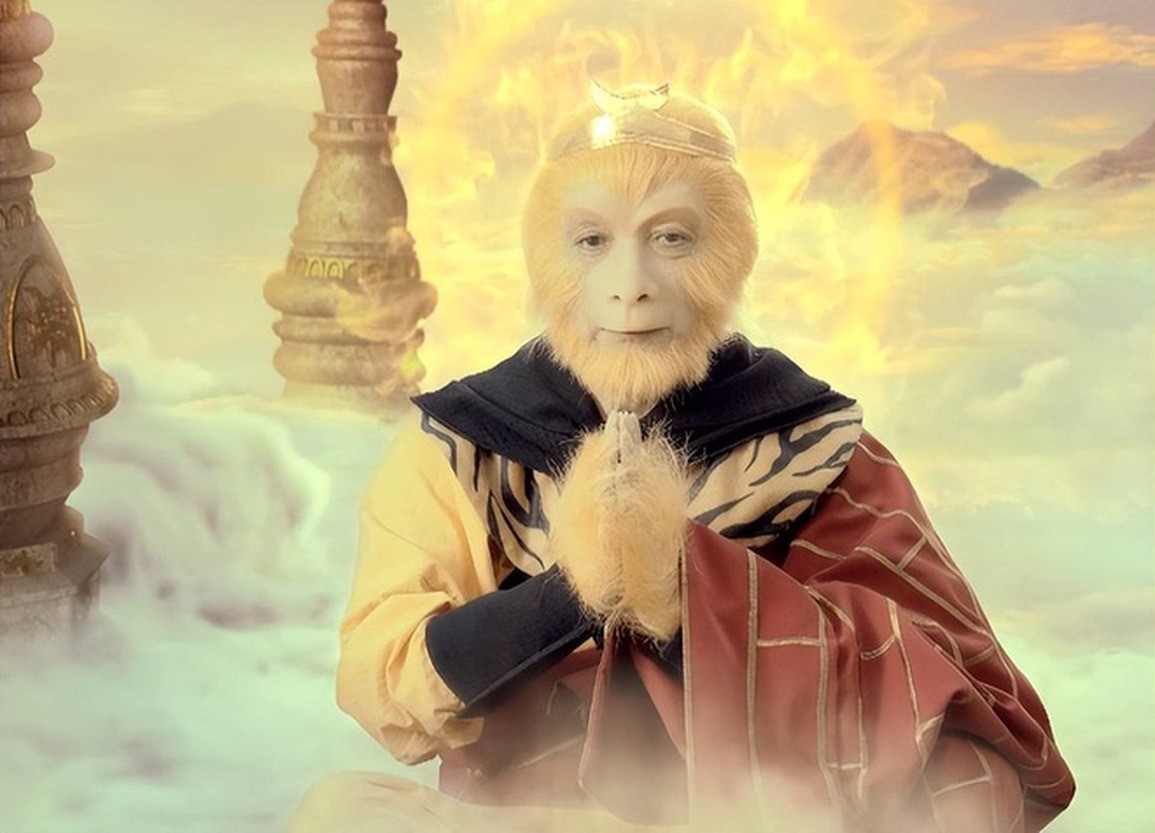 Tôn Ngộ Không thành Đấu Chiến Thắng Phật. Ảnh: Internet