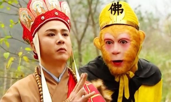 Trong lần đụng độ Bạch Cốt Tinh, Đường Tăng đã niệm chú rồi đuổi Tôn Ngộ Không đi. Ảnh: Internet