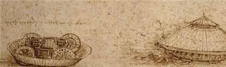 Leonardo da Vinci đã thiết kế ra chiếc xe tăng trước khi chiếc xe tăng đầu tiên ra đời tận 400 năm. Leonardo da Vinci đã thiết kế ra chiếc xe tăng trước khi chiếc xe tăng đầu tiên ra đời tận 400 năm.