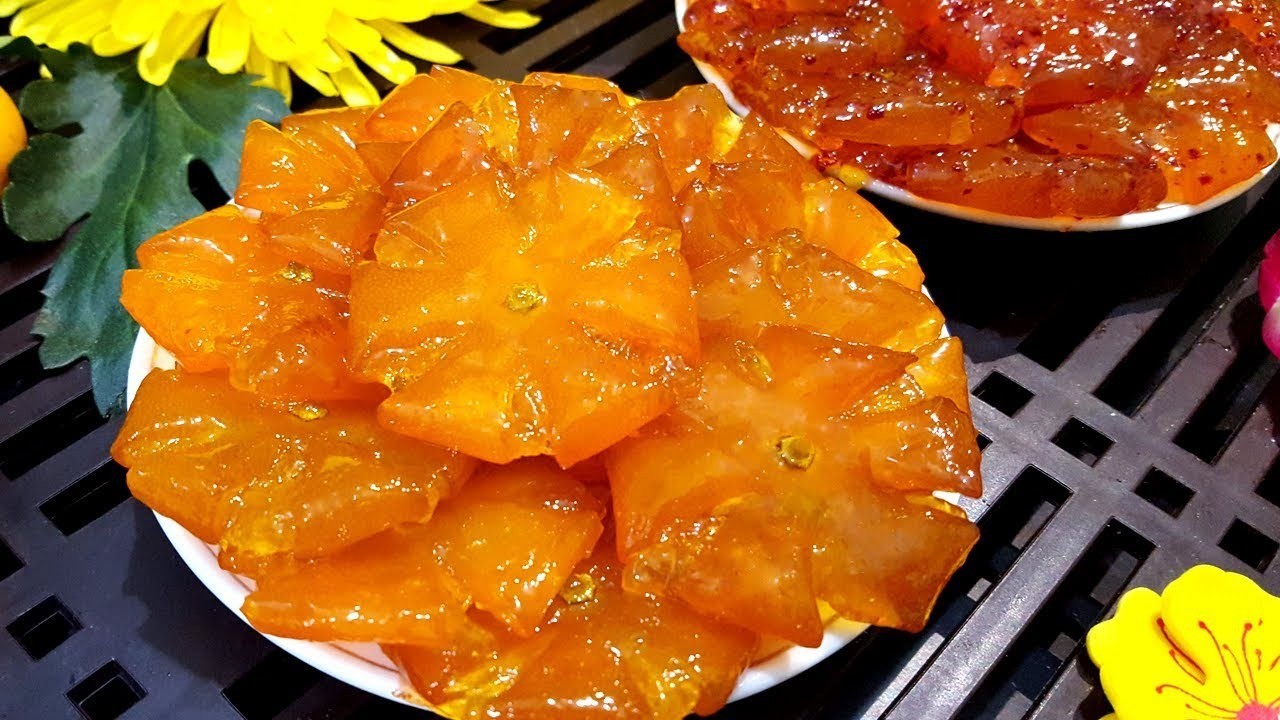 Món mứt quất thơm ngon, đẹp mắt rất phù hợp để nhâm nhi ngày Tết. Ảnh minh họa: Internet