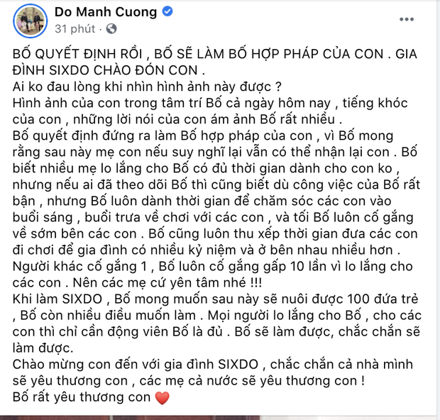 Bị 'mỉa mai' khóc thuê khi Đỗ Mạnh Cường nhận con nuôi, Xuân Lan đáp trả cực gắt - Ảnh 1 Bị 'mỉa mai' khóc thuê khi Đỗ Mạnh Cường nhận con nuôi, Xuân Lan đáp trả cực gắt - Ảnh 1