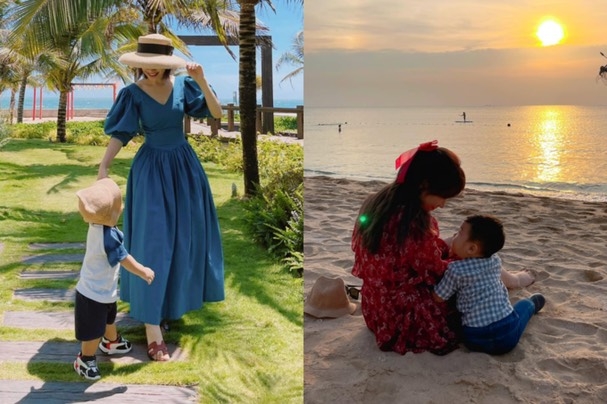 Từ ngày gia nhập hội mẹ bỉm showbiz Việt, nữ ca sĩ thường xuyên khoe con trai trên trang cá nhân Từ ngày gia nhập hội mẹ bỉm showbiz Việt, nữ ca sĩ thường xuyên khoe con trai trên trang cá nhân