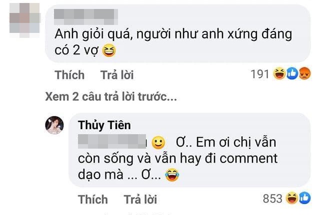 Thủy Tiên có màn đáp trả hài hước