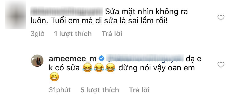 AMEE đáp trả lời nhận xét kém duyên của cư dân mạng AMEE đáp trả lời nhận xét kém duyên của cư dân mạng