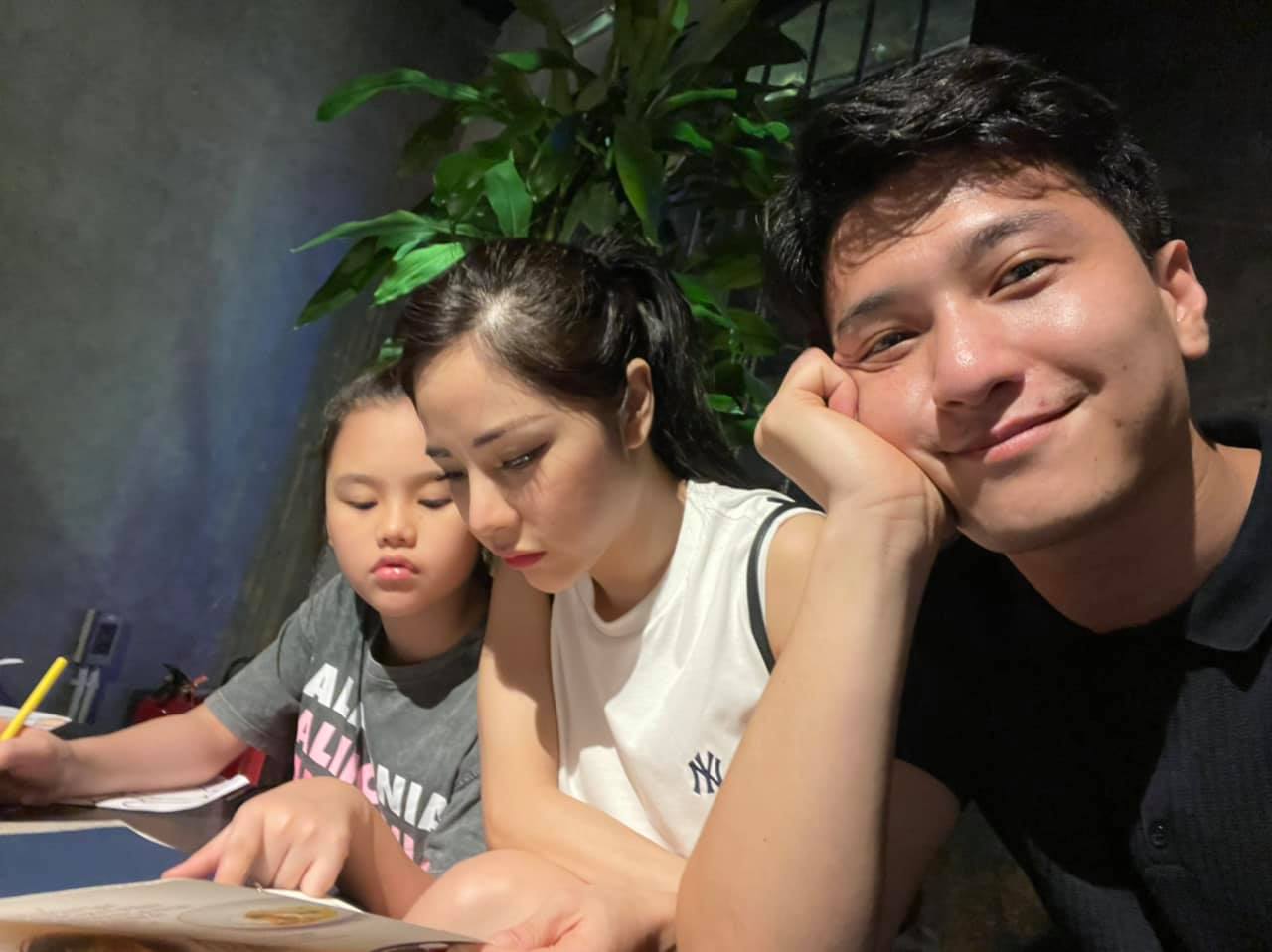 Huỳnh Anh có mối quan hệ tốt đẹp với con riêng của bạn gái Huỳnh Anh có mối quan hệ tốt đẹp với con riêng của bạn gái