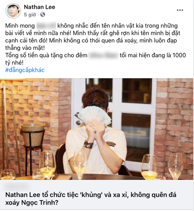 Nathan Lee gây tranh cãi khi dùng lời lẽ thiếu tế nhị, gay gắt để nhắc về nữ hoàng nội y