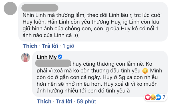 Mỹ Linh bênh vực Huy Cung. Ảnh màn hình Mỹ Linh bênh vực Huy Cung. Ảnh màn hình