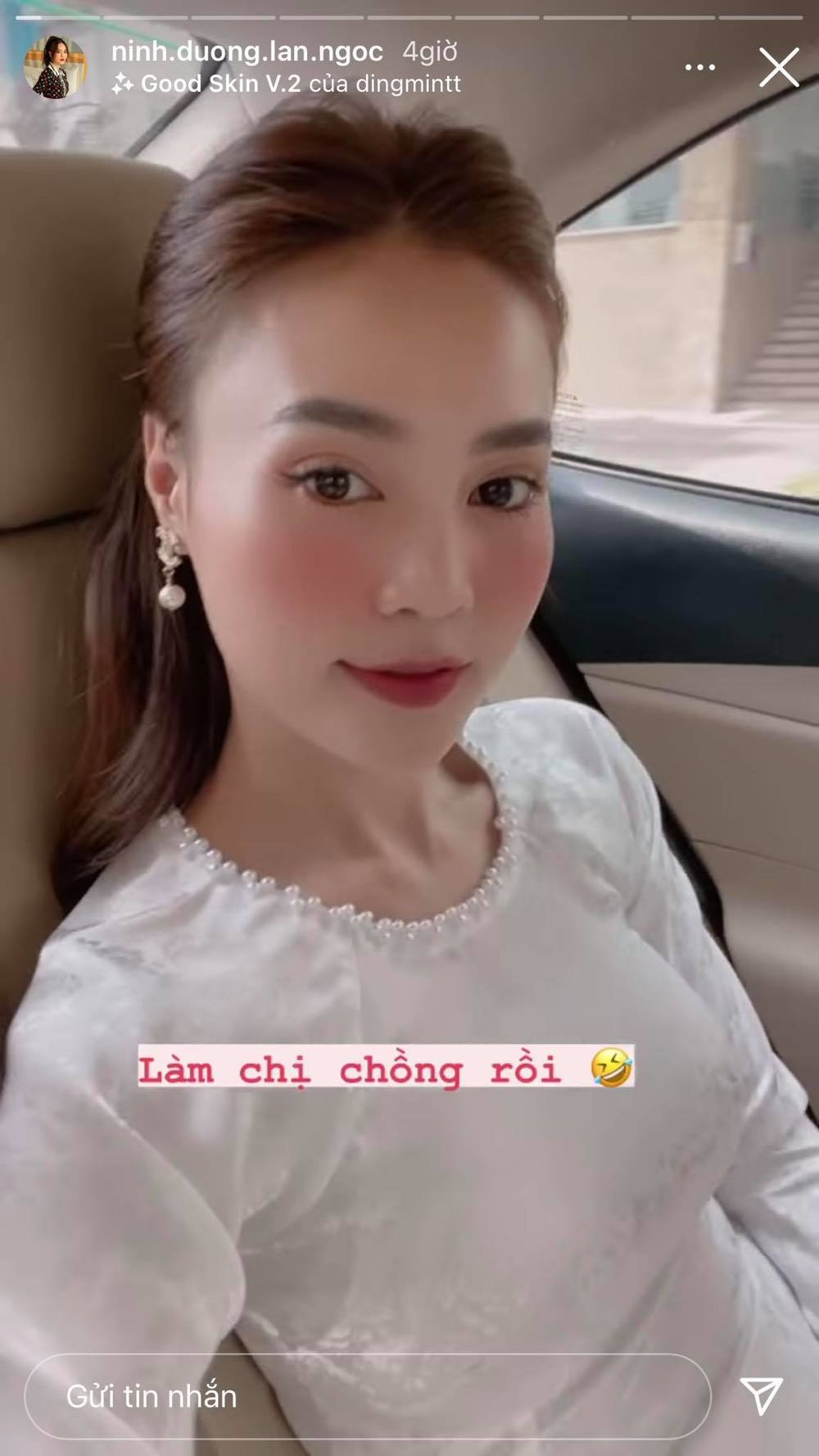 Cận cảnh nhan sắc xinh đẹp của ngọc nữ điện ảnh. (Ảnh: Chụp màn hình)