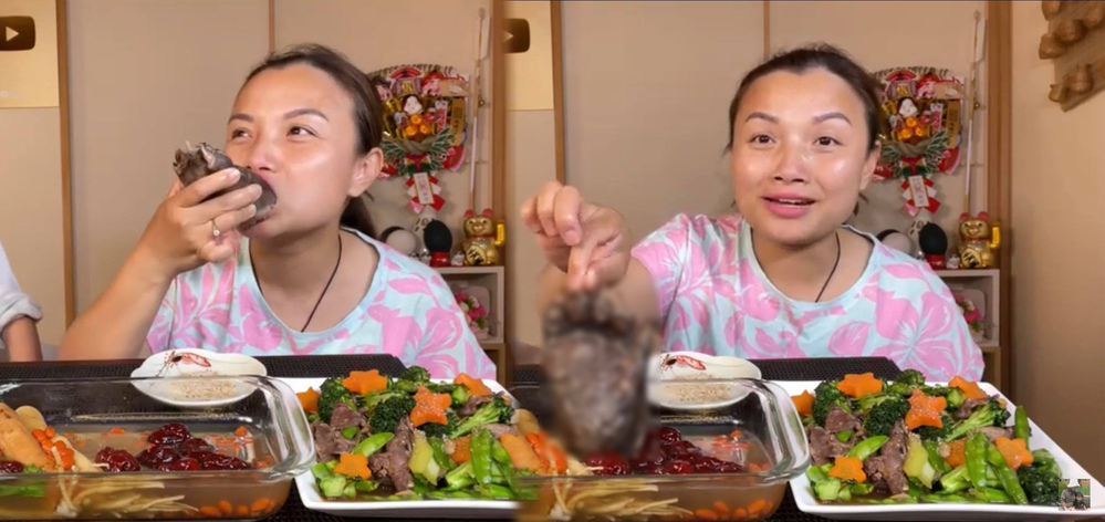 Đoạn video vẫn đang gây tranh cãi trong cộng đồng mạng. (Ảnh: Chụp màn hình)