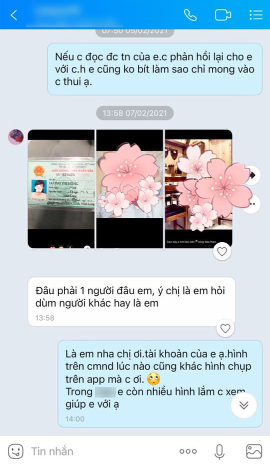 Cô gái công khai đoạn chat với bên Thủy Tiên