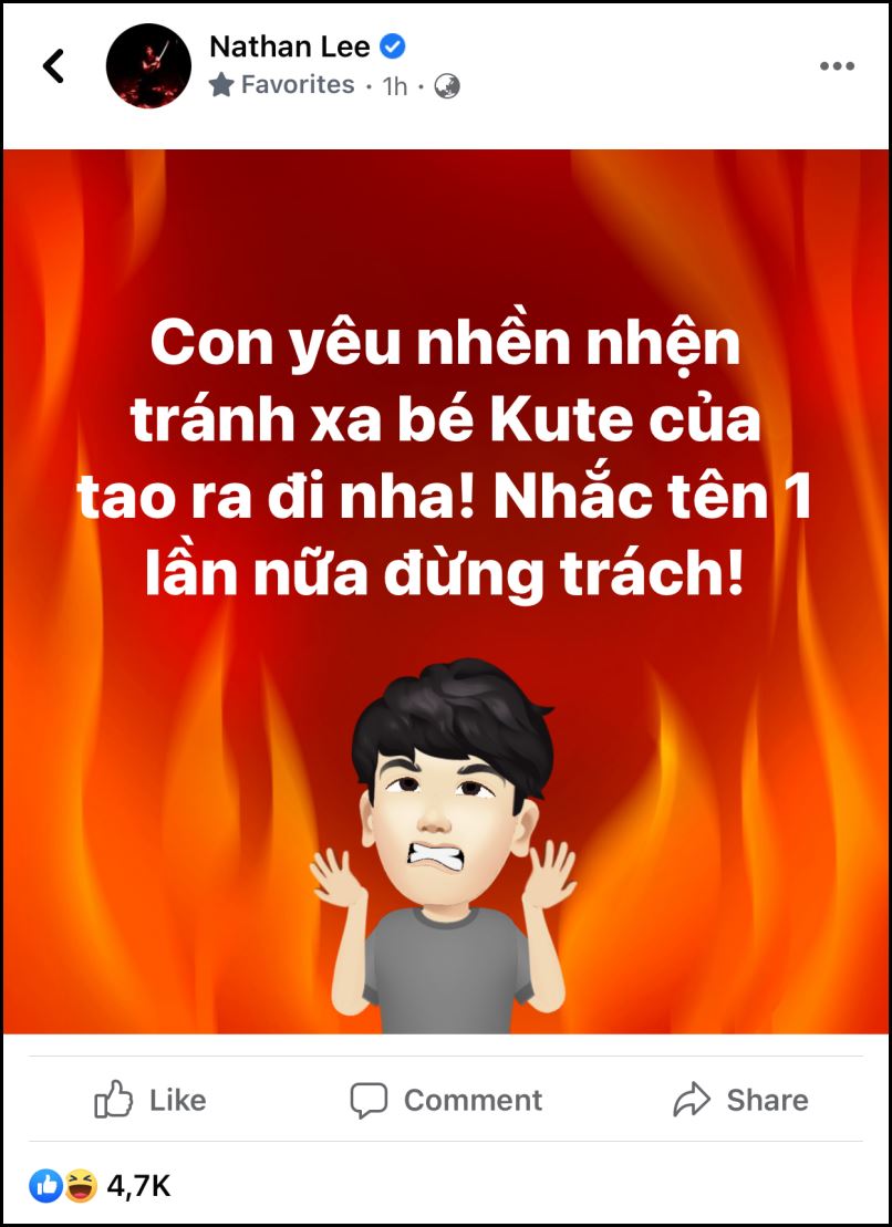 Nathan Lee cảnh cáo Ngọc Trinh