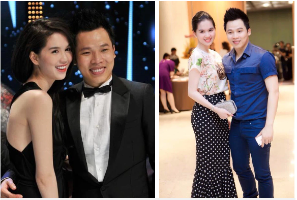 Vũ Khắc Tiệp và Ngọc Trinh thuở mới vào nghề Vũ Khắc Tiệp và Ngọc Trinh thuở mới vào nghề