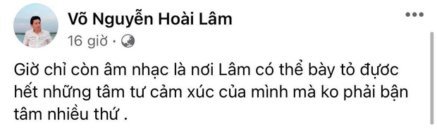 Trạng thái mới nhất của Hoài Lâm Trạng thái mới nhất của Hoài Lâm