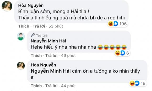 Màn chọc ghẹo nhau của vợ chồng Hoà Minzy khiến dân tình thích thú Màn chọc ghẹo nhau của vợ chồng Hoà Minzy khiến dân tình thích thú