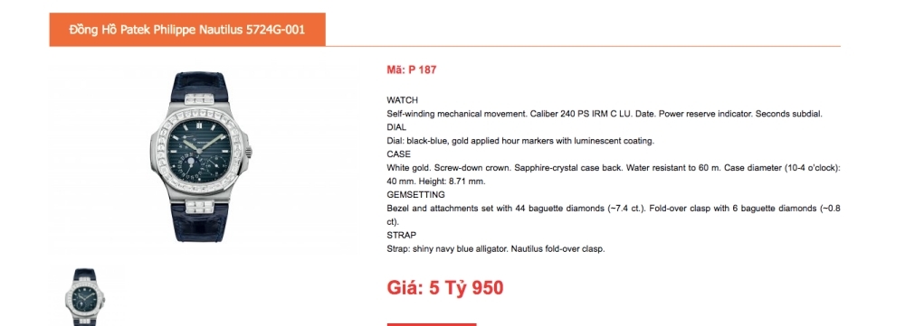 Cận cảnh chiếc đồng hồ đắt giá của Trấn Thành