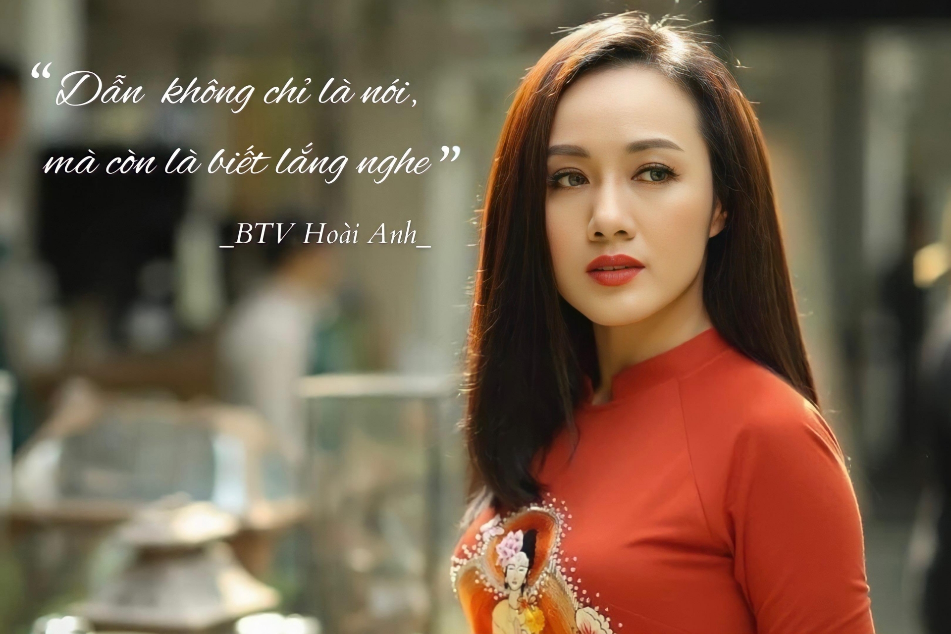 BTV Hoài Anh được xem là một trong những mỹ nhân đình đám của VTV. Ảnh: Internet BTV Hoài Anh được xem là một trong những mỹ nhân đình đám của VTV. Ảnh: Internet